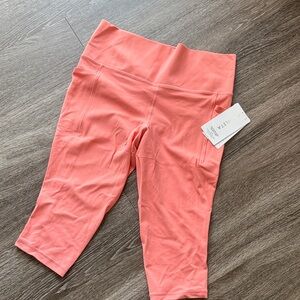 Athleta Leggings in Peach